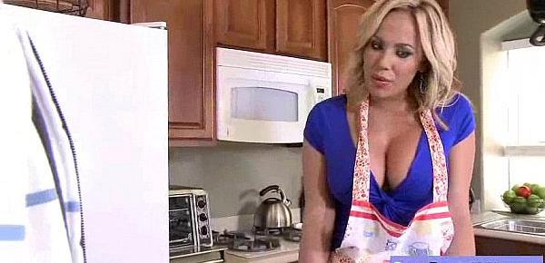  Sexy Lovely Housewife (olivia austin) With Big Melon Tits Like Sex vid-21